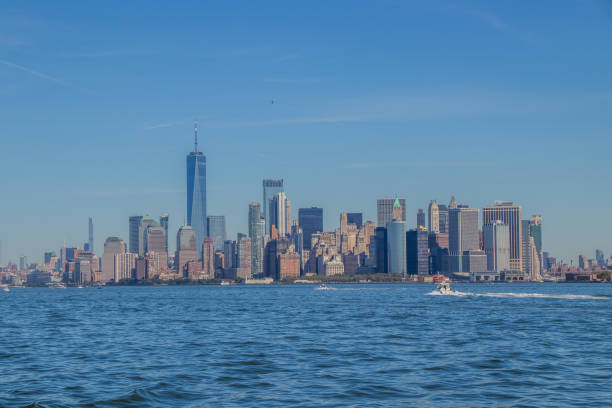 istock Manhattan skyline from the Hudson River 1457696172