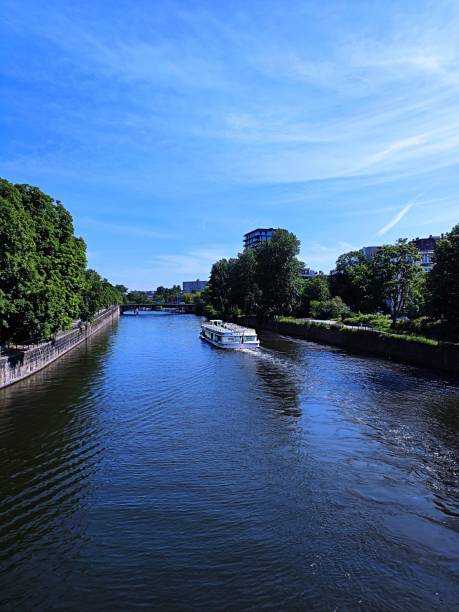 istock Berlin trip by a pleasure boat 1457698413