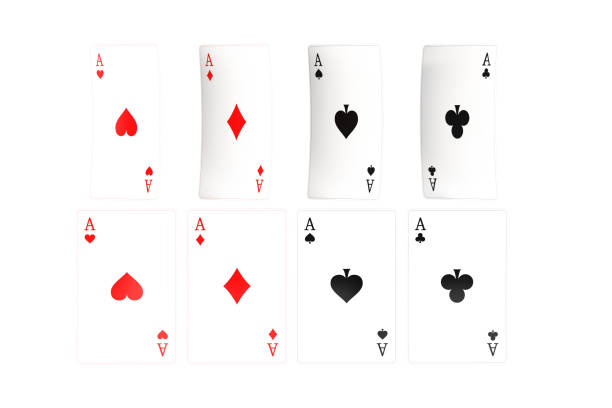 istock Set of Aces Poker Cards 1457707505