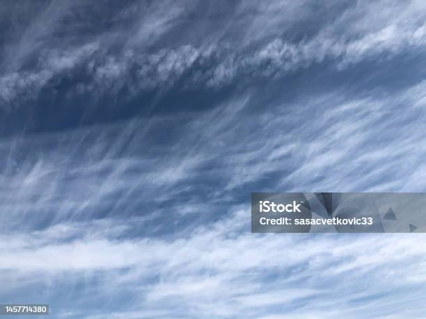 Chemtrails Conspiracy Theory Stock Photo - Download Image Now - Air Pollution, Air Vehicle, Airplane