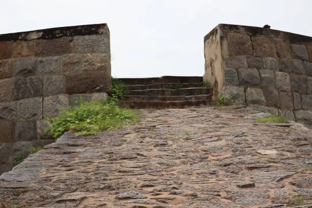 Inside view of Vellore Fort