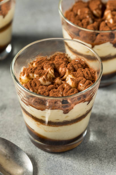 istock Homemade Italian Tiramisu Cups 1457725116