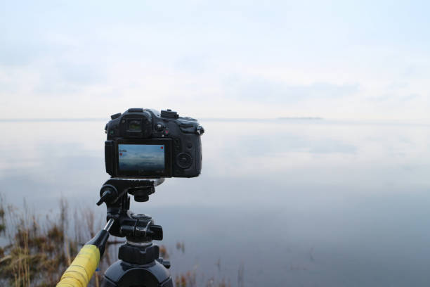 istock Photo camera captures a beautiful seascape 1457731881