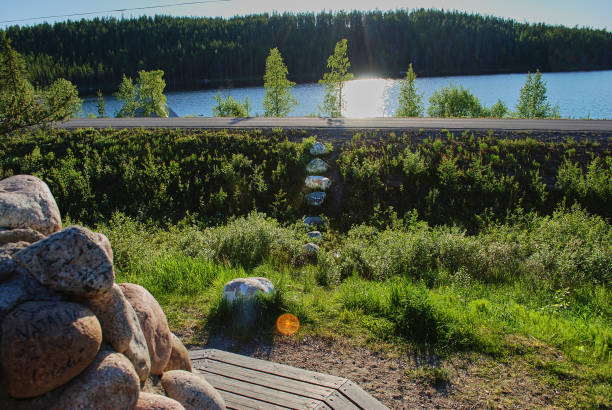 istock monument and stone ring at the arctic circle in Sweden 1457733376