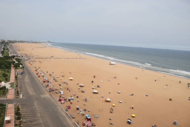 istock Scene of Marina Sea Beach in Chenna 1457734145