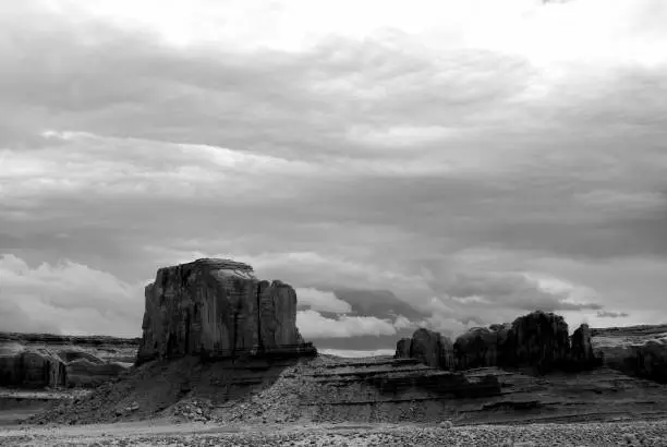 Photo of Monument Valley Arizona USA Navajo Nation Infrared