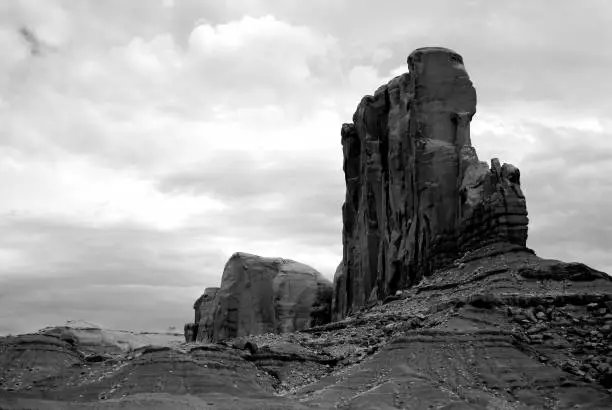 Photo of Monument Valley Arizona USA Navajo Nation Infrared