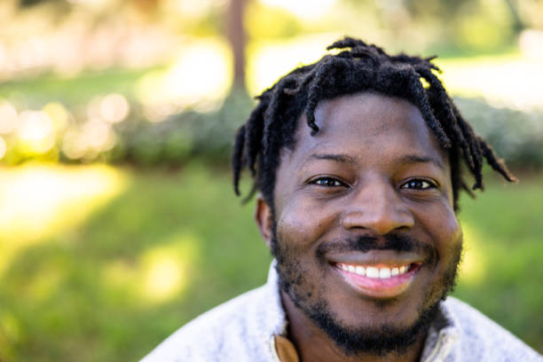 istock Portrait of a young black man 1457751610