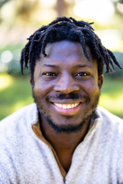 istock Portrait of a young black man 1457751633
