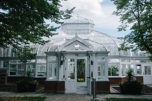 Newly renovated Westmount greenhouse in Montreal, Quebec, Canada