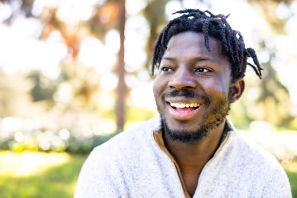 istock Portrait of a young black man 1457751706