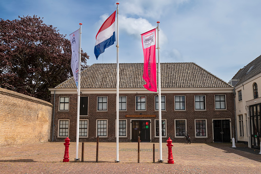 Hellevoetsluis, Netherlands, May 26, 2022; Fire Museum in the Dutch town of Hellevoetsluis.