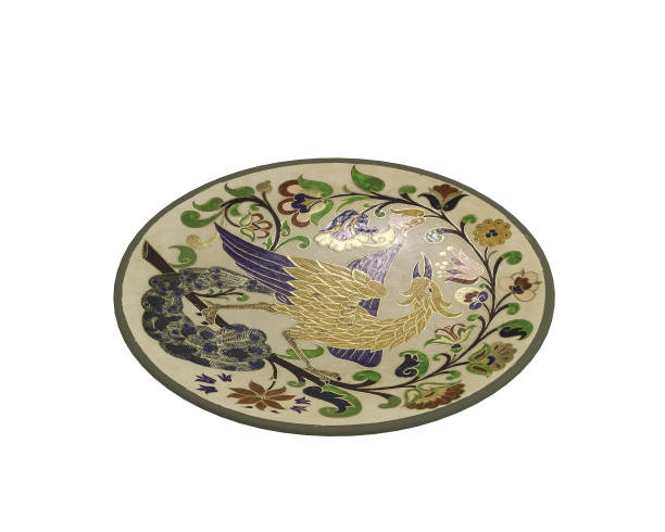 istock Traditional Plate with Bird motifs 1457764189