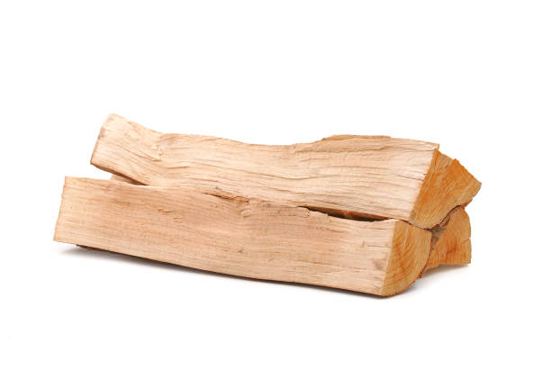istock Pile firewood isolated on white 1457771235