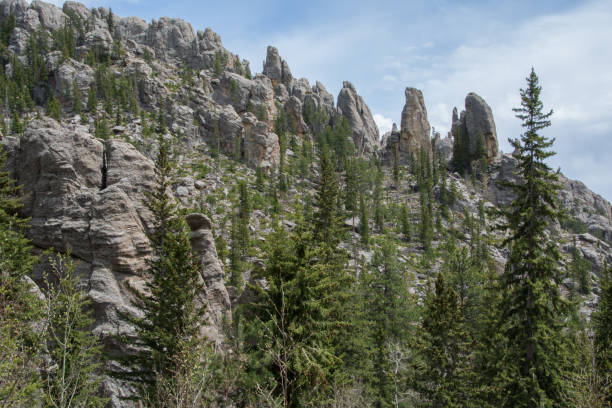 istock Overlooking the Cathedral Spires and the Black Hills 1457775704