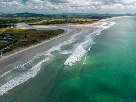 Aerial New Zealand Coastline