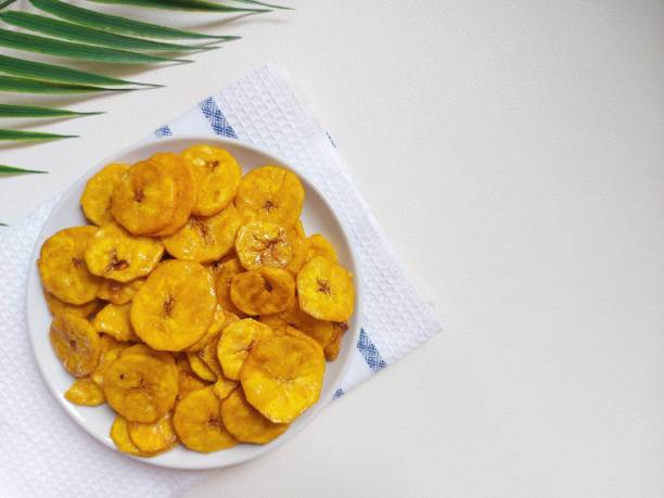 istock Sweet banana chips 1457804799