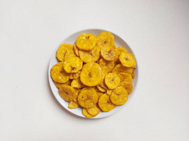 istock Sweet banana chips 1457805442