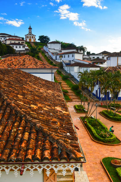 istock The town square in historic Serro town 1457808337