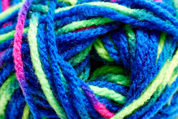 istock Background made of woolen yarn. 1457808489