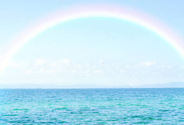 istock Rainbow Lake Biwa in Shiga Prefecture. 1457814752