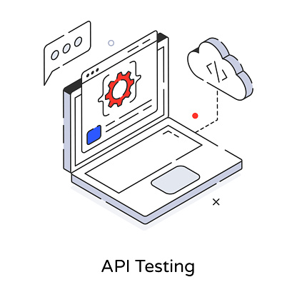 Api Testing Stock Illustration - Download Image Now - Application ...