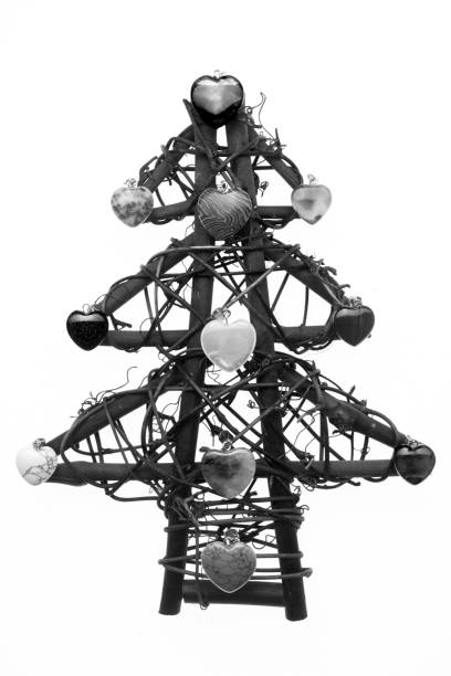 istock Homemade stick tree with valentine bead hearts Thailand 1457823148
