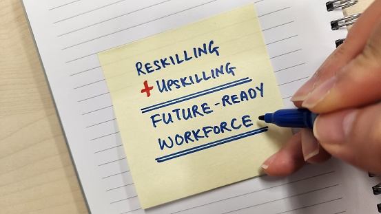 Employee upskilling and reskilling for future-ready workforce