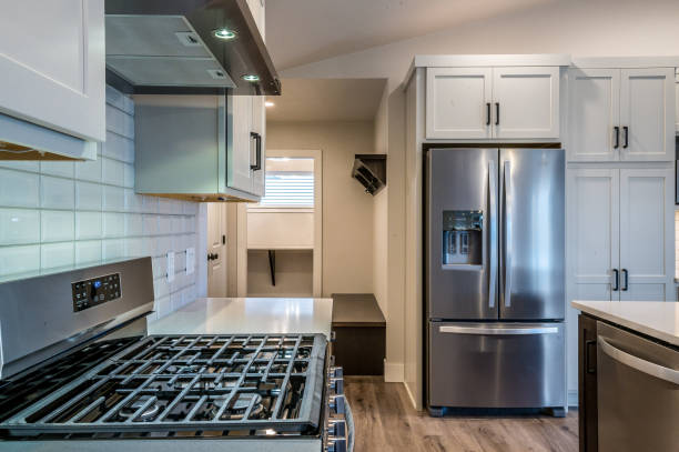 istock View of kitchen from stove top 1457830170