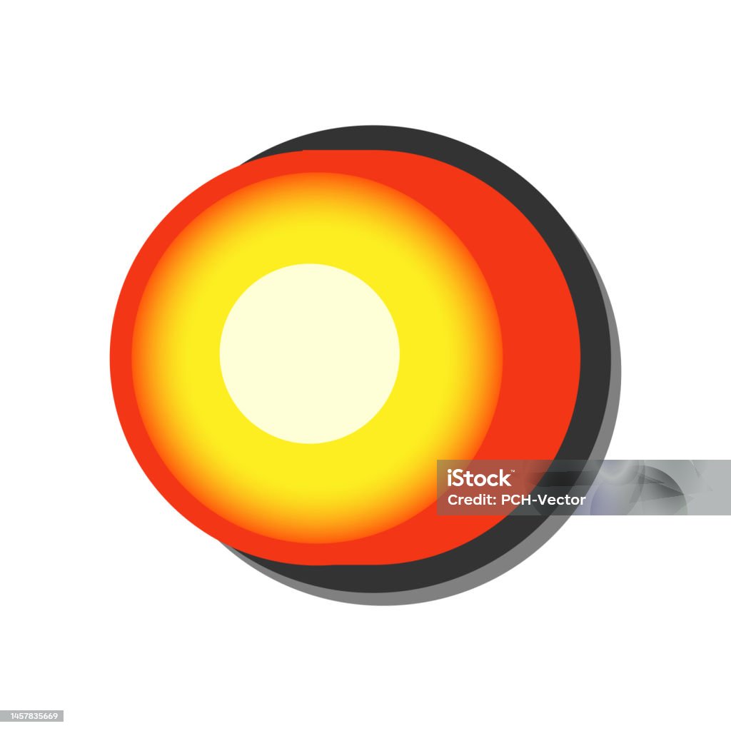 Red Control Panel Button Red Button For Control Panel Vector Illustration Stock Illustration ...