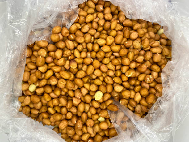istock close up pile of skinless peanuts without shell 1457840657