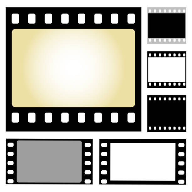 istock ●Movie film icon set, vector illustration 1457858981