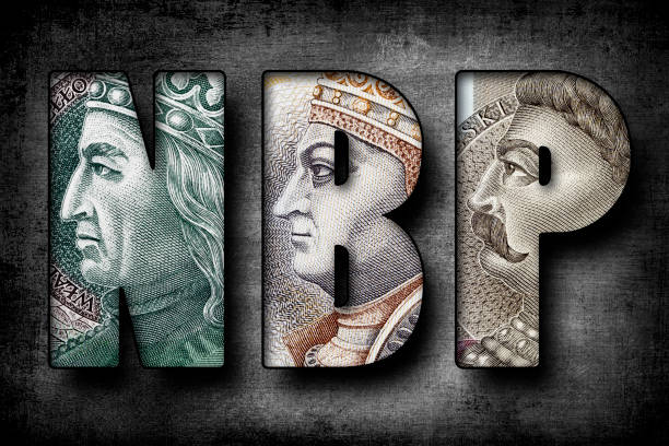 istock NBP Text Made of Polish Banknotes 1457870452