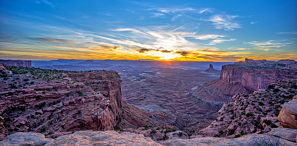 Canyonlands National Park is an American national park located in southeastern Utah near the town of Moab.