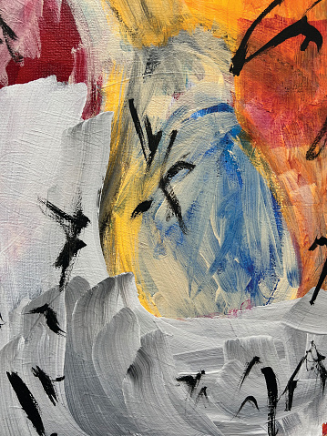 Abstract painting WIP