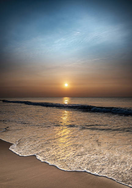 istock Sunrise at Puri 1457900590