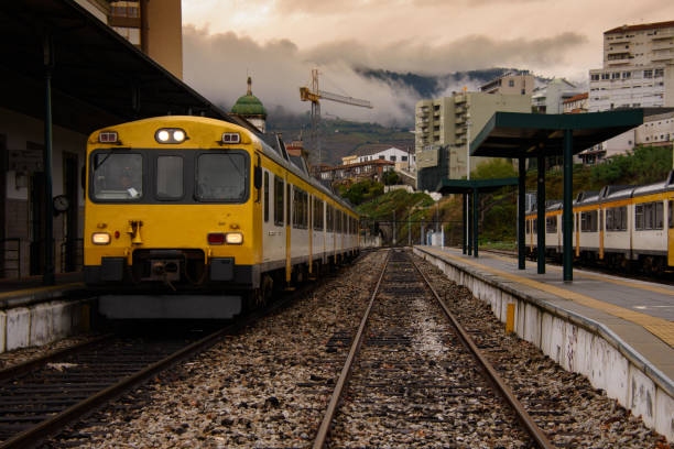 istock Peso de Rega railway station 1457902867