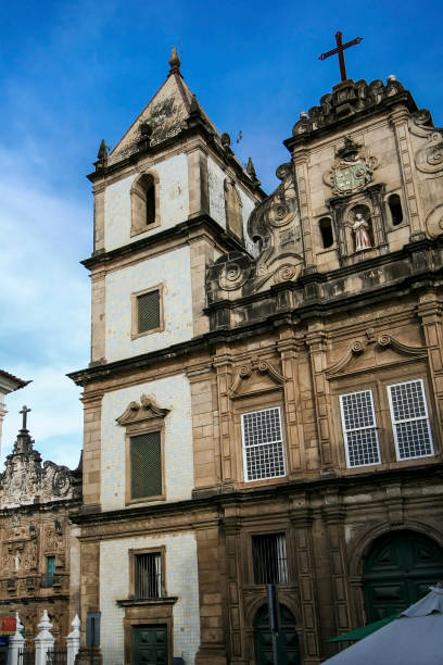 istock Old baroque church facade 1457910179