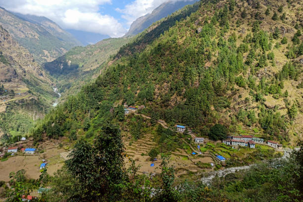istock Himalaya mountains landscape 1457917998