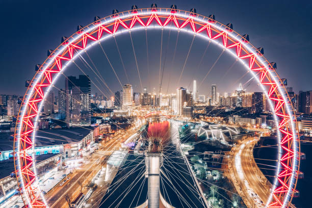 istock Tianjin Eye Ferris Wheel 1457932037