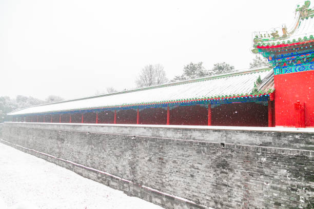 istock Beijing Temple of Heaven after snow 1457932249