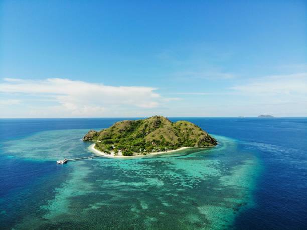 istock Small beautiful island in Indonesia 1457932845