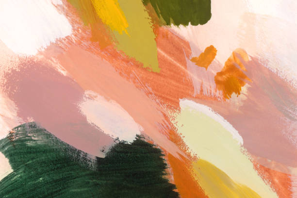 istock Hand Painted Colorful Watercolor Background 1457934497