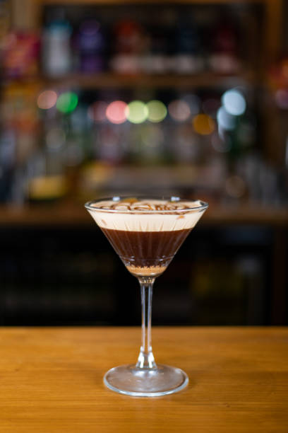istock Fresh Cocktail Drinks made on a bar in a high street pub or restaurant 1457951114