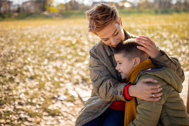 istock Mother loves her son 1457956688