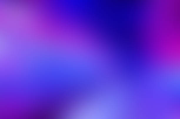 Blurred abstract gradient blue purple color transition colourful frosted glass effect blur background