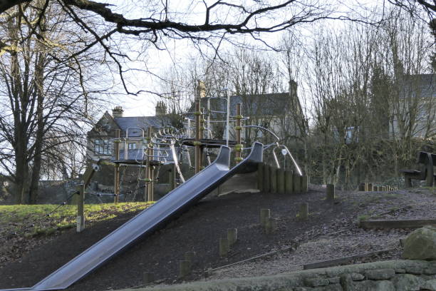 istock Children’s play park in winter 1457961358