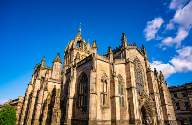 istock Edinburgh St. Giles cathedral also High Kirk of Edinburgh UK 1457961745