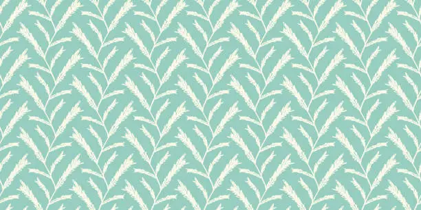 Vector illustration of Seamless Floral Vector Pattern