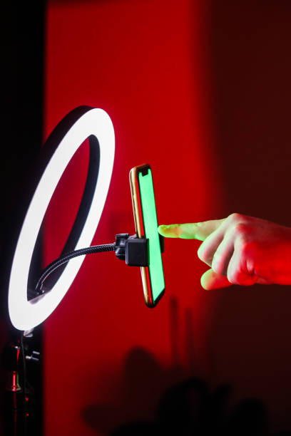 Touch The Technology, Broadcasting, Gamer, Blogger, Green Screen Phone
